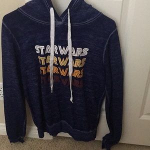 Blue Star Wars hoodie
